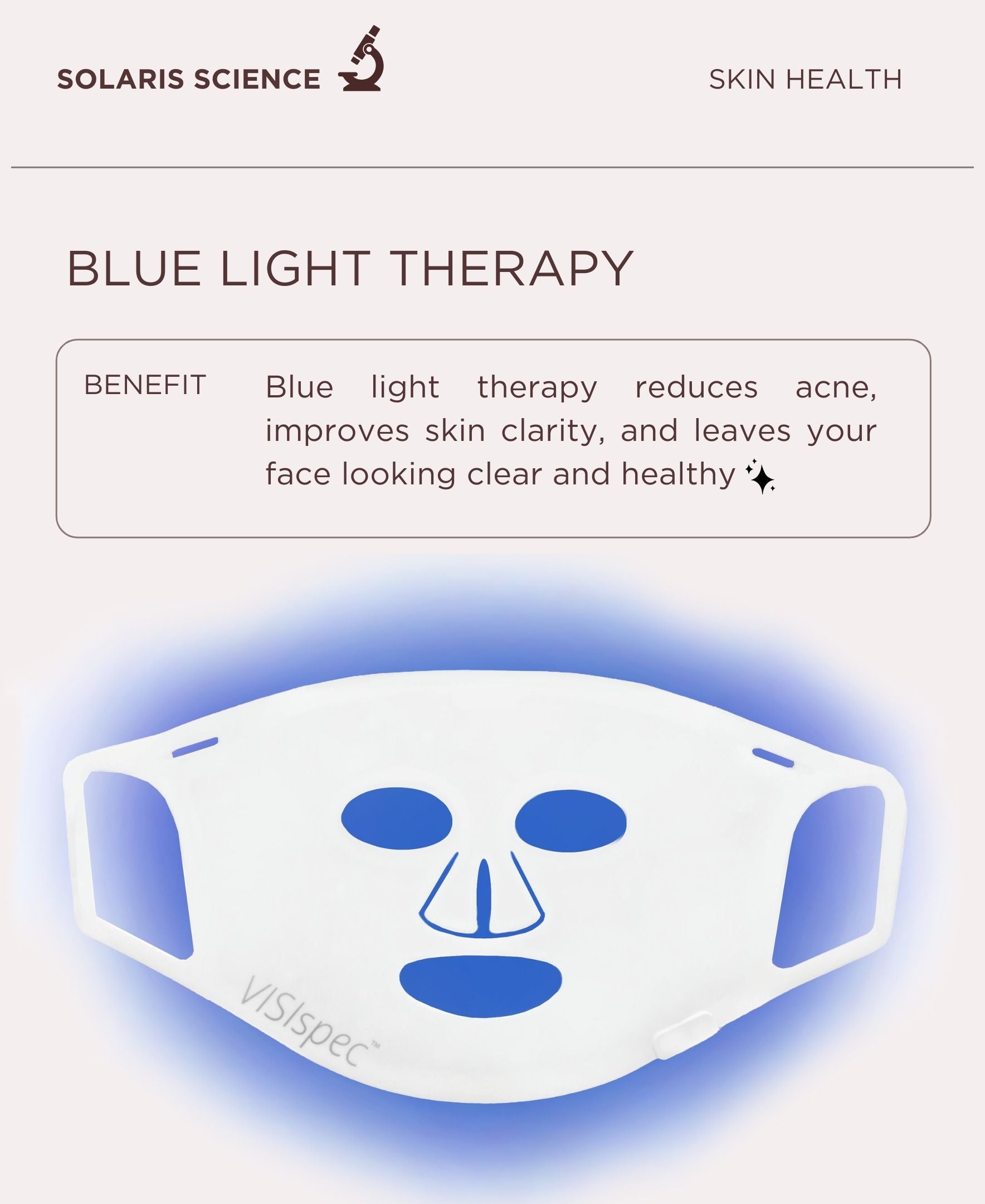 Pro Therapy VISIspec™ Silicone Light Therapy LED Mask