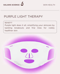 LED Light Therapy Silicone Face and Neck Mask SET (4 Colors)