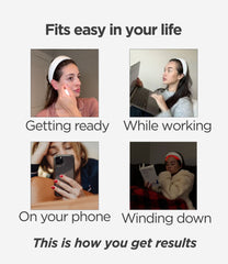 Intensive LED Red Light Therapy Headband: Support Growth and Strength