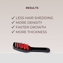 Intensive LED Hair Growth Stimulating Brush: Reduce Shedding