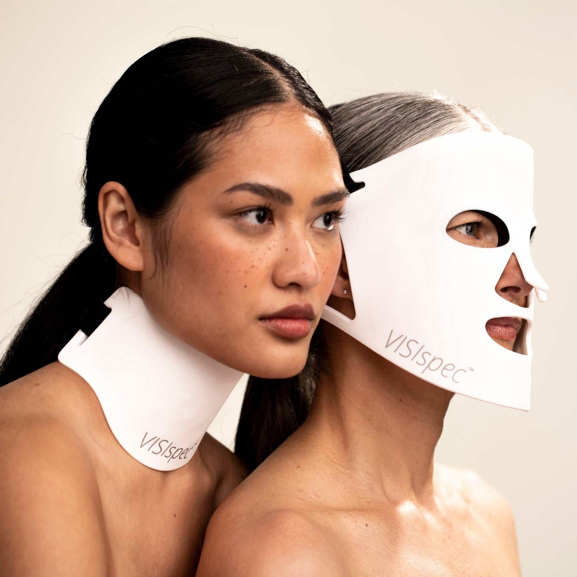 LED Light Therapy Silicone Face and Neck Mask SET (4 Colors) | SLNY