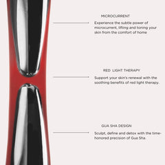 LEVEL UP Microcurrent Gua Sha Facial Massager