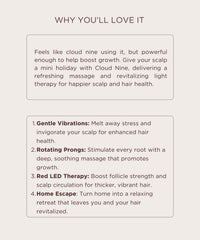 Cloud Nine Scalp Massager Supporting Density