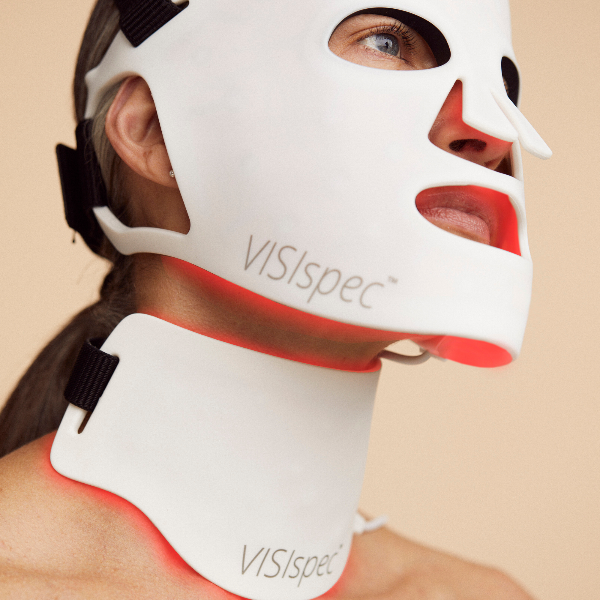 LED Light Therapy Silicone Face and Neck Mask SET (4 Colors)