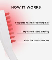 Intensive LED Hair Growth Stimulating Brush: Reduce Shedding
