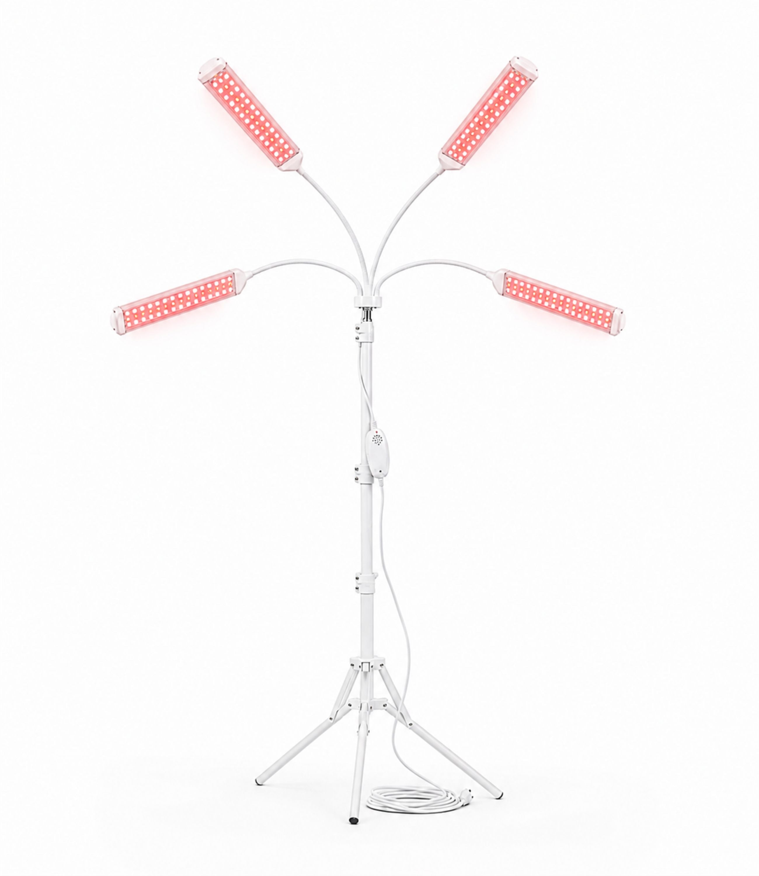 IR + LED Light Therapy Stand For Skin, Hair, Muscle Recovery.