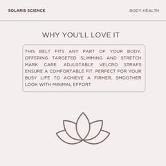 Infrared + Red LED Body Slimming Belt