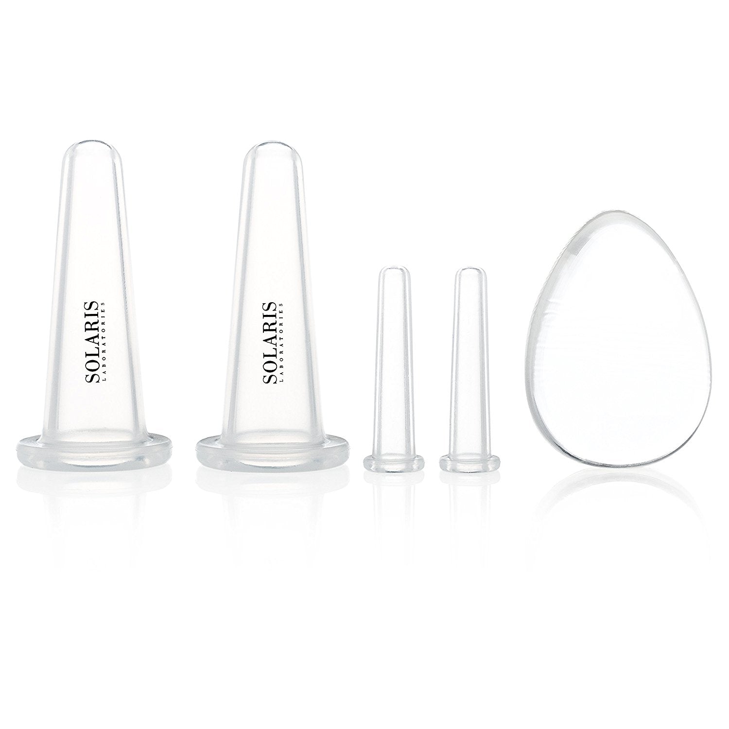 Solaris Laboratories NY 7 Pcs Cupping Therapy Set for Face and Body